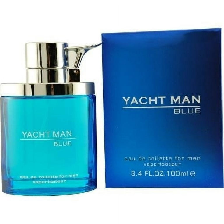 Myrurgia Yacht Man Blue Eau De Toilette Spray for Men 3.4 oz