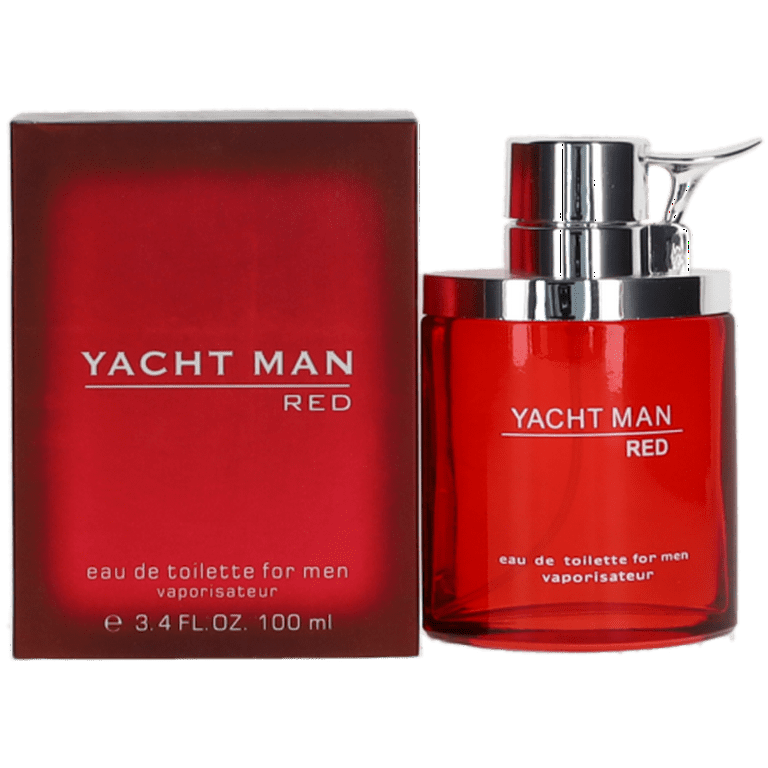 Yacht Man Red Eau De Toilette Spray By Myrurgia - 3.4 oz Yacht Man Red Eau De Toilette Spray By Myrurgia - 3.4 oz