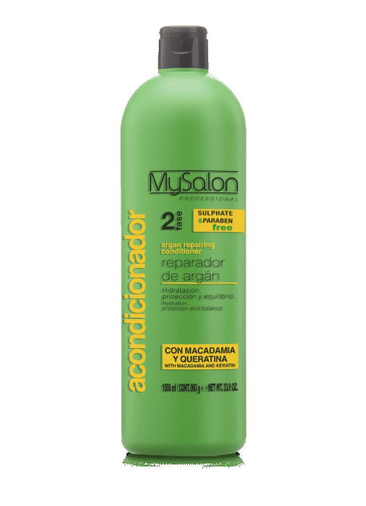 Mysalon Professional Argan and Keratine Repairing Conditioner- Step 2 - 34.5 fl.oz.