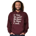 thumbnail image 1 of Myself Before It Was Sarcastic Hoodie Sweatshirt Women Men Brisco Brands 4X, 1 of 6