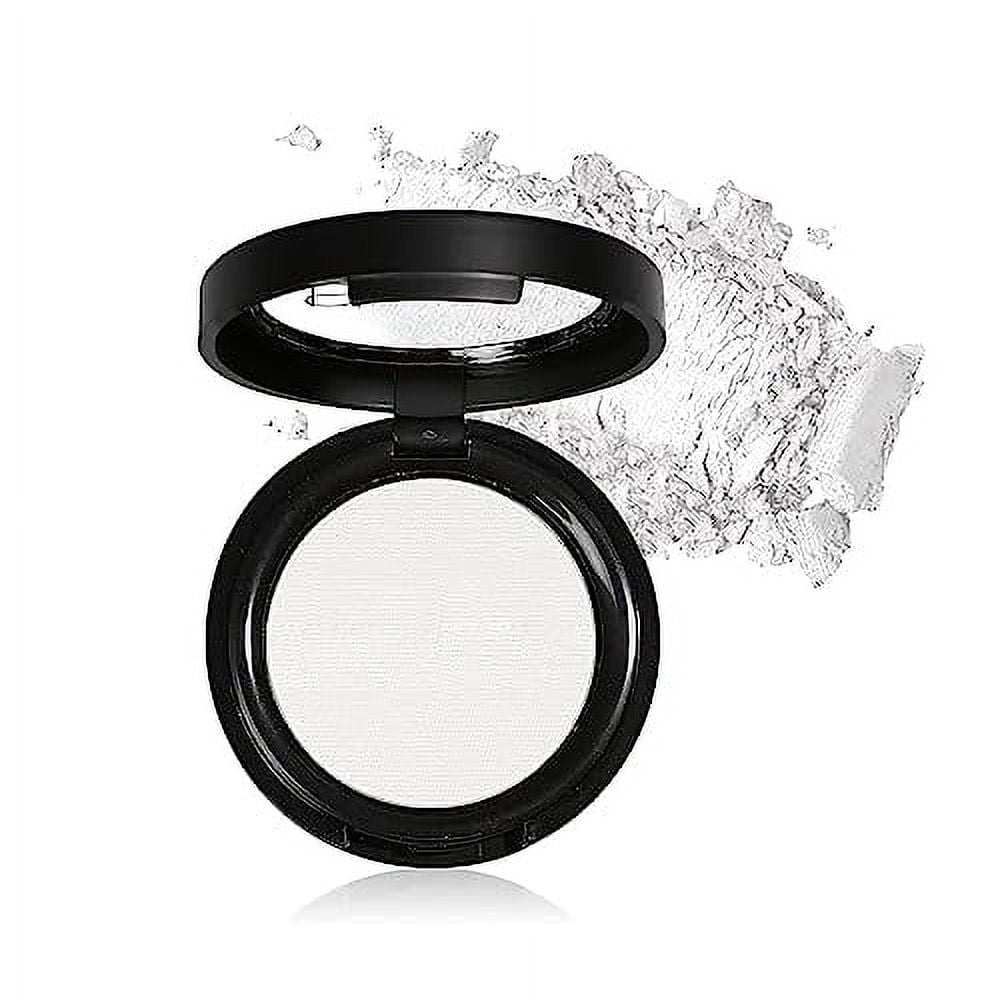 Mysense Single Matte White Eyeshadow,Pressed Fine Powder Eye Shadow