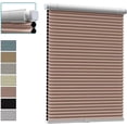 thumbnail image 1 of Myshade No Drill No Tools Blackout Shades Tension Cordless Cellular Blinds for Indoor Windows Pink 78W*64H, 1 of 8