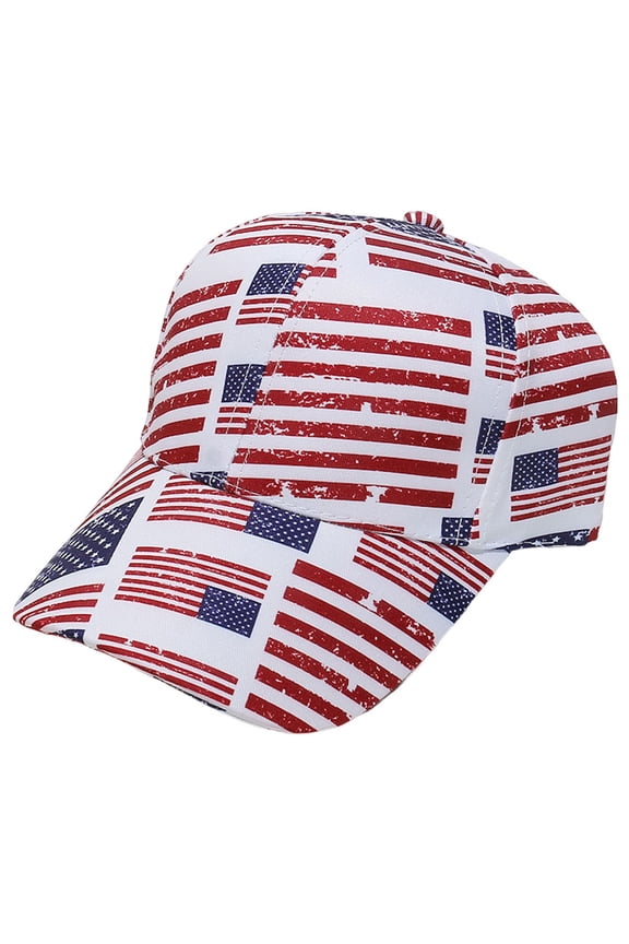250 Anniversary USA Hat – United States 250th Anniversary Adjustable Printing Patriotic Baseball Cap, Commemorative American Heritage for Men Women,White