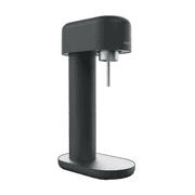 Mysoda Ruby 2 Sparkling Water Maker Soda Machine Nordic Design Black Silver Home Use