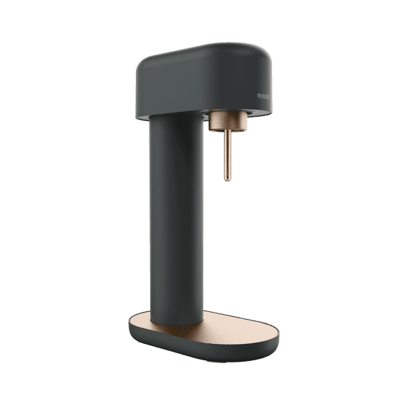 Mysoda Ruby 2 Sparkling Water Maker Soda Machine Silent Black Copper No Electricity