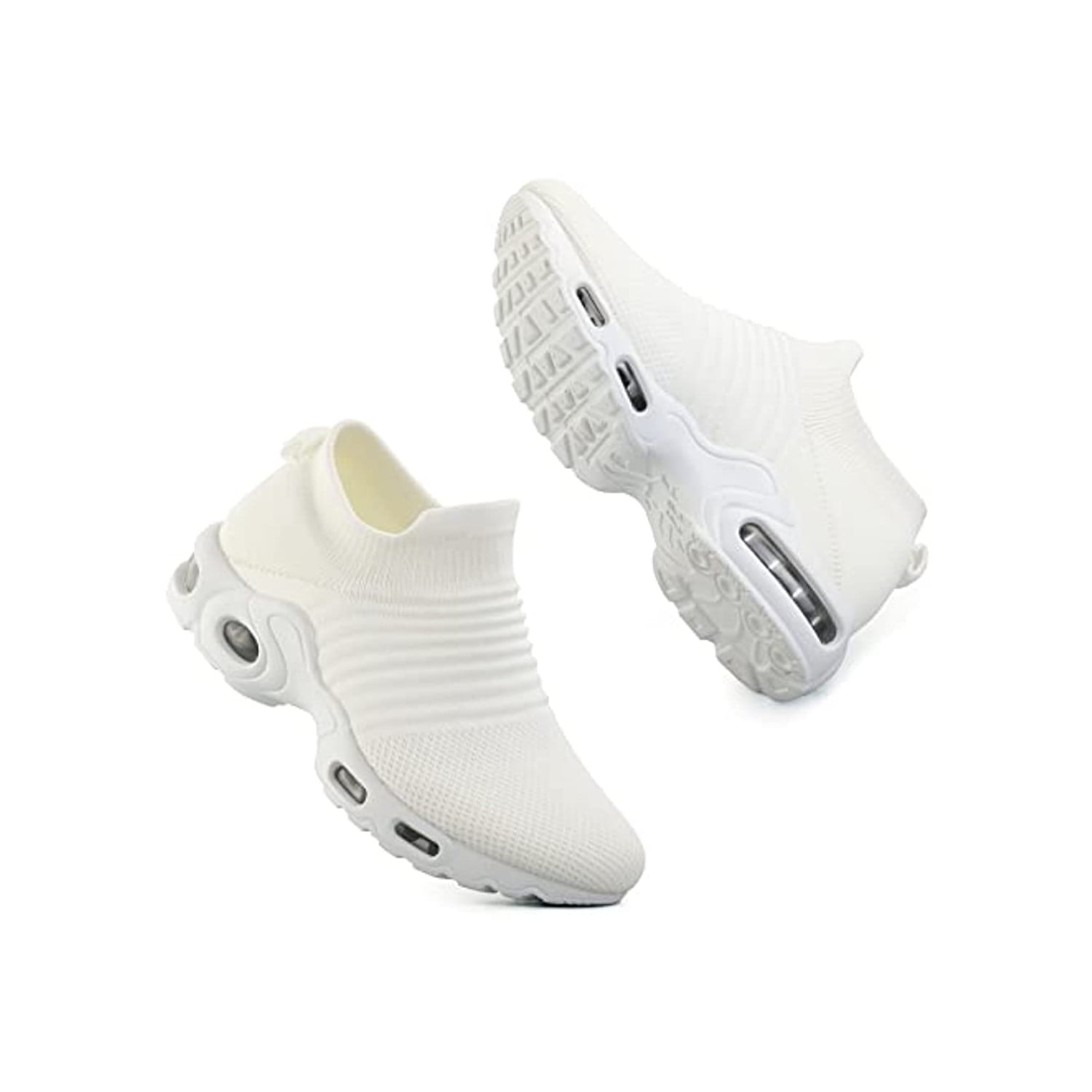 cushionaire slip on sneakers