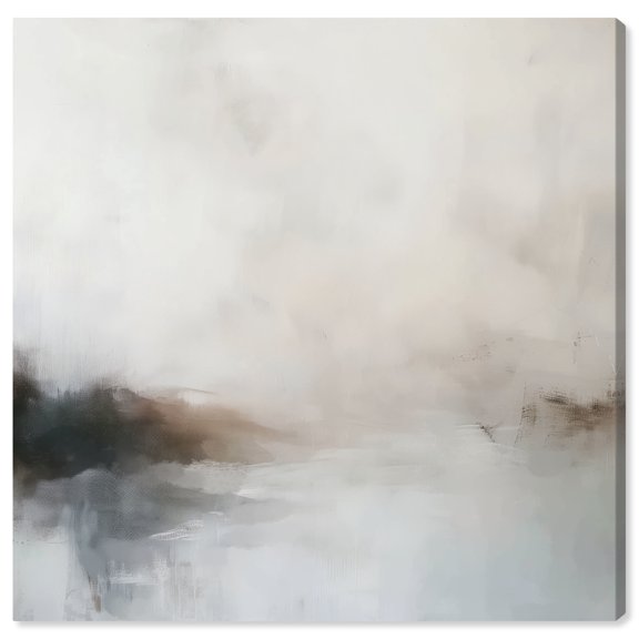 Myst Canvas Fall Abstract Art by Art Remedy, Gallery Wrapped, 20" x 20"
