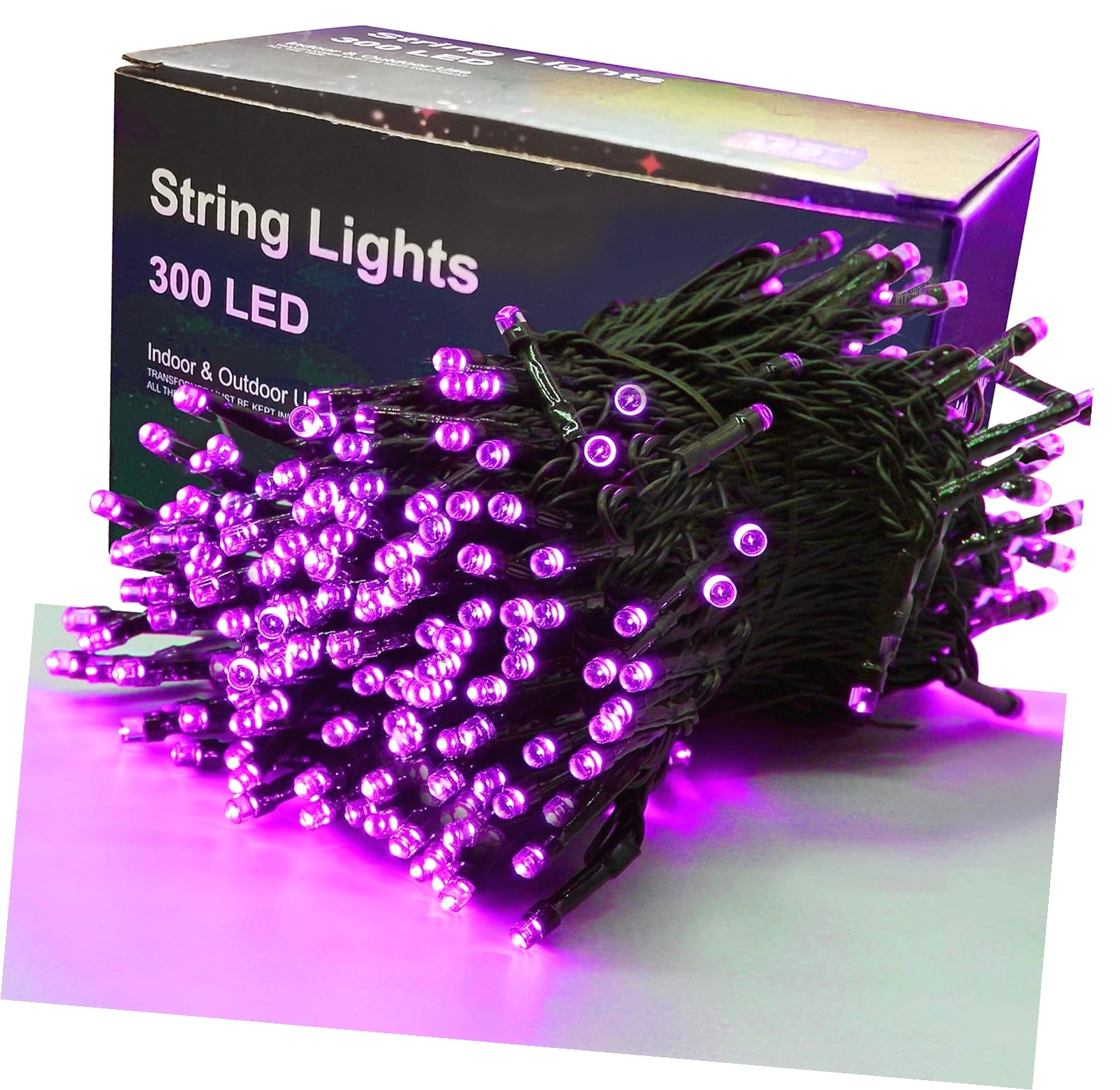 Myst Design 300 Lights, 98.5FT String Lights with 8 Lighting Modes ...