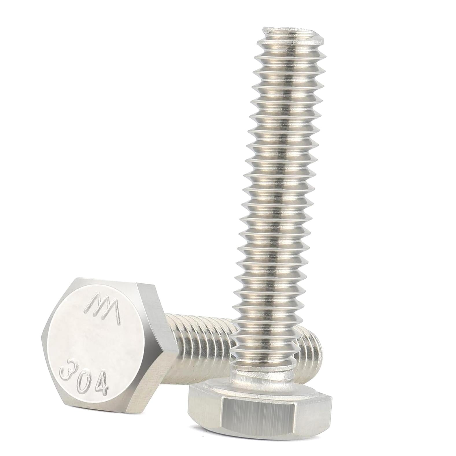8pcs 1/4-20 Fil BSW 304 ton argent fix écrou hex 8pcs 1/4-20 Fil BSW 304 ton argent fix écrou hex
