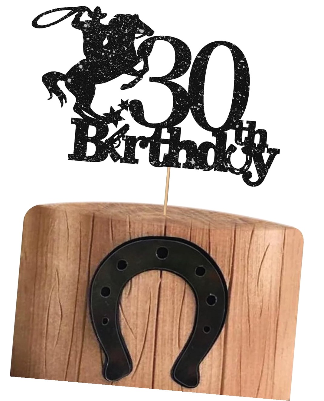 Myst Design 30th Birthday Cake Topper, Horse 30th Birthday Cake Topper ...
