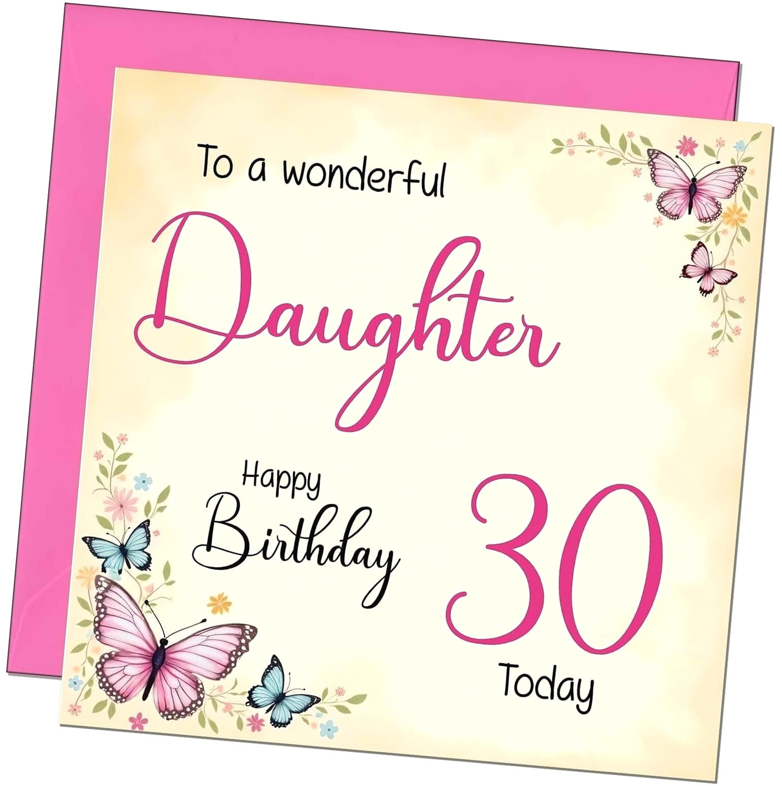 Myst Design 30th Daughter Birthday Card Beautiful Floral Daughters Myst Design 30th Daughter Birthday Card Beautiful Floral Daughters Birthday Card For 30 Year Thirty Thirtieth 8403789c F535 4de3 8705
