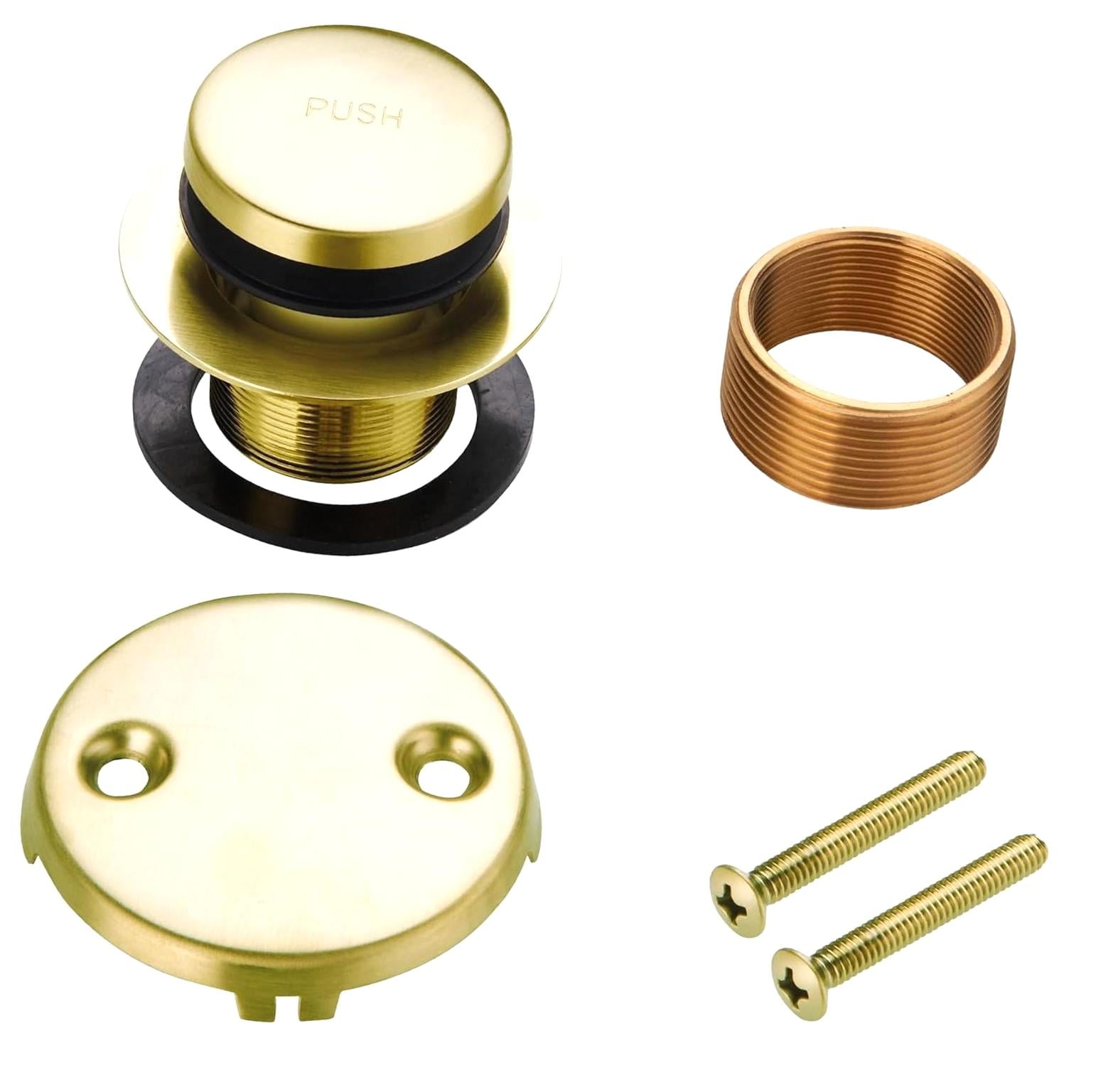 Myst Design Bathtub Drain Tip Toe Conversion Set, Bath Drain Trim Kit ...