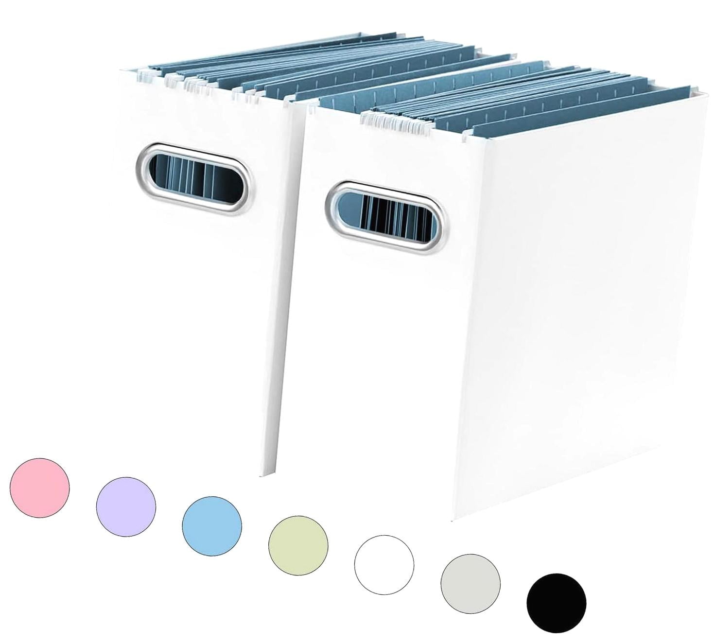 Myst Design File Organizer, Pair of Compact Storage Containers ...