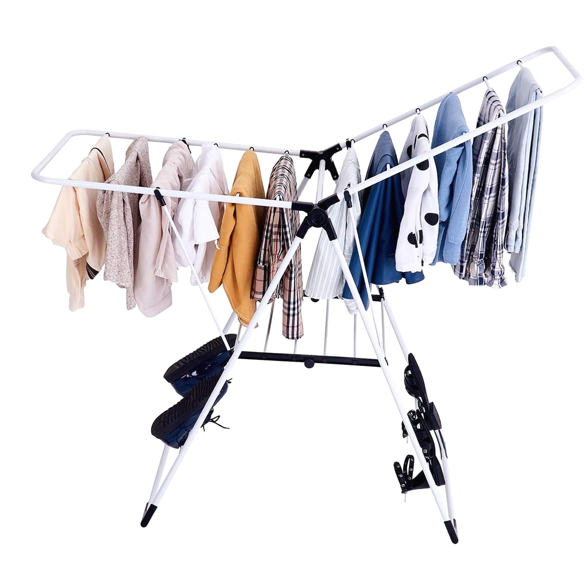 Myst Design Foldable Drying Rack, Laundry Clothes Storage, Folding ...