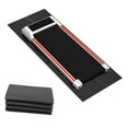 thumbnail image 2 of Floor Mats 4-Pack Treadmill Mat Heavy Duty Rubber Pads - Exercise 2 of 12