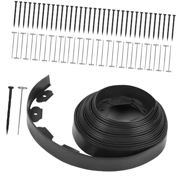 Myst Design Landscape Edging, 2 Inches High | 40 FT Lawn and Garden ...