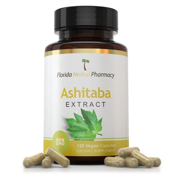 Florida Herbal Pharmacy, Japanese Ashitaba Leaf Extract Capsules 10:1 (120 Capsules) , TWO MONTHS SUPPLY