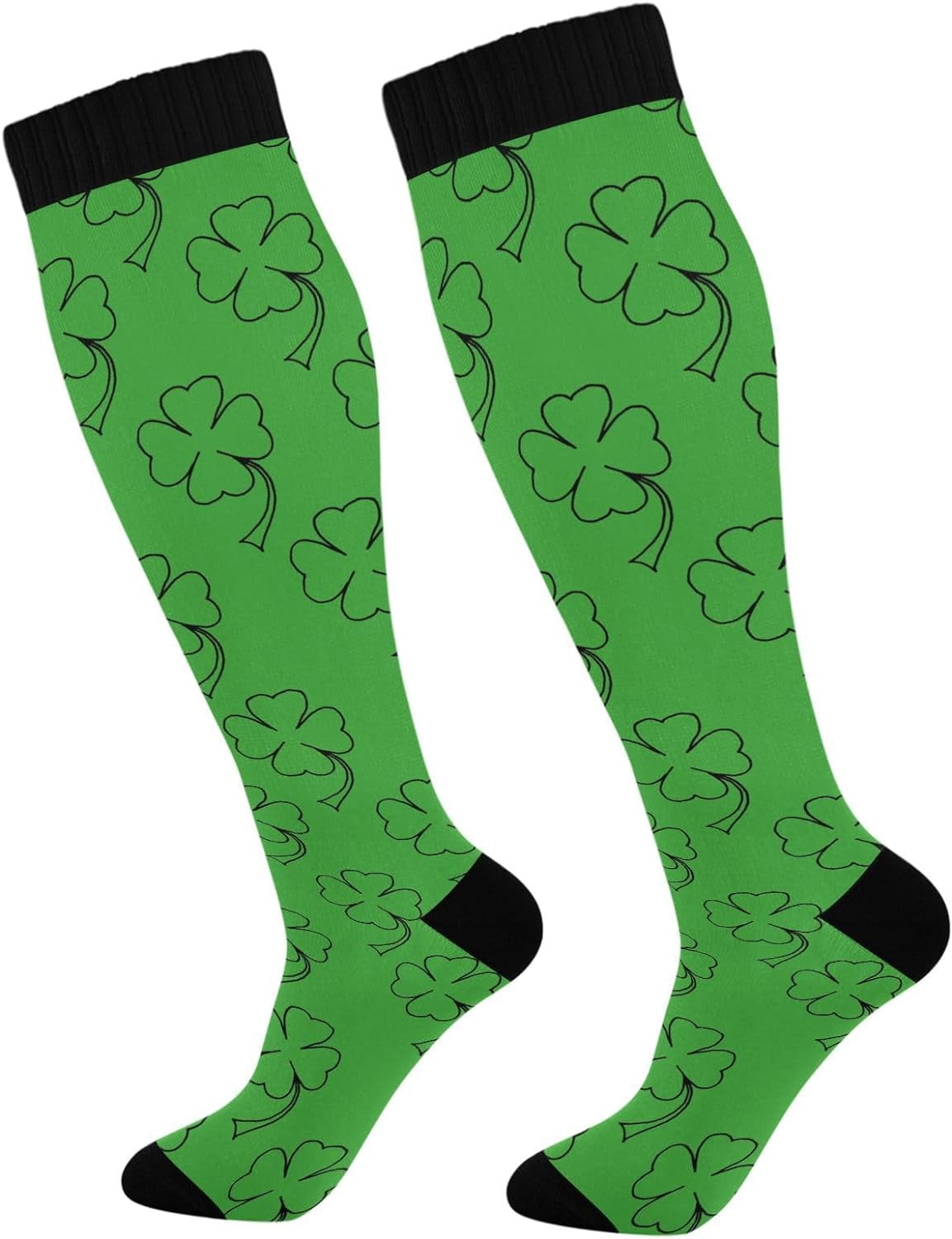 saint patricks day compression socks