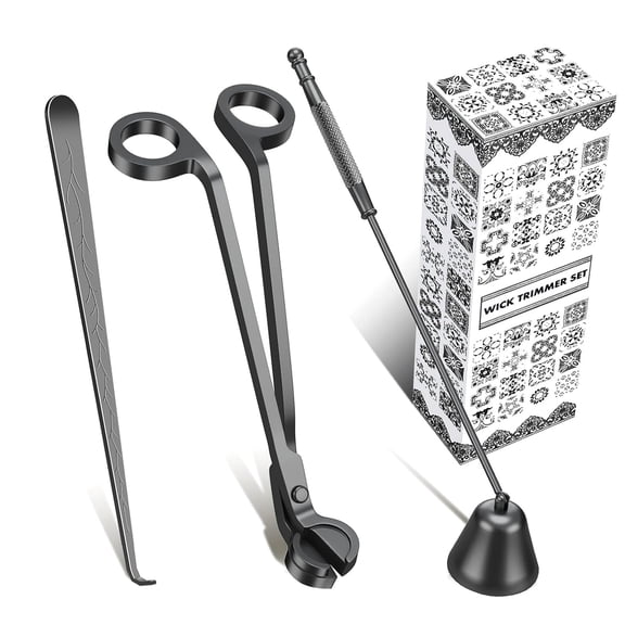 Myst Design Wick , Snuffer and Wick Dipper Accessory Set, 3 in 1 Kit for Lover ()
