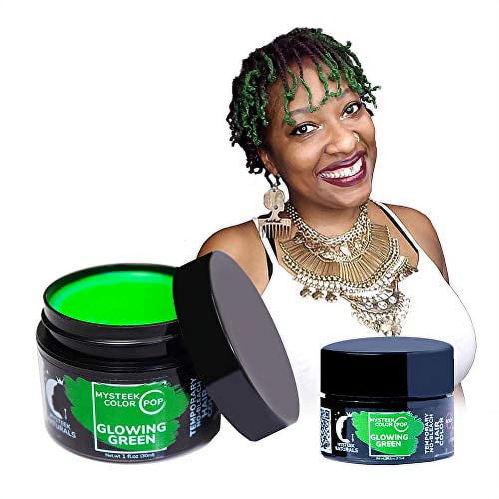Temporary green hair sale dye