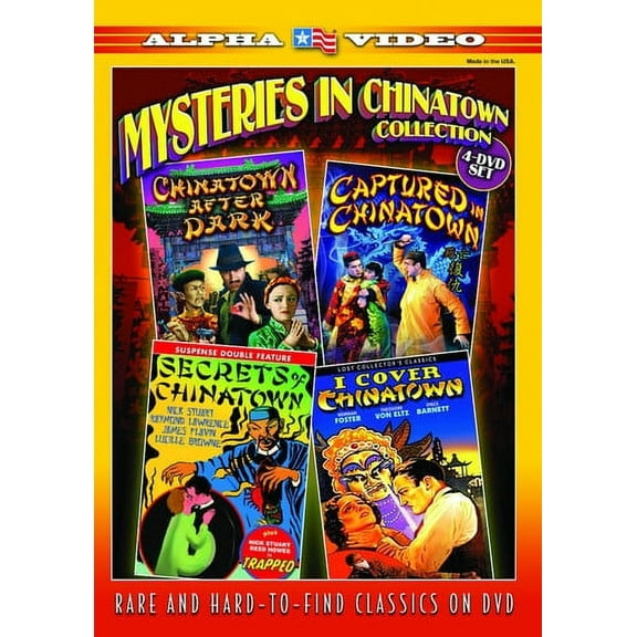 Mysteries In Chinatown Collection (DVD), Alpha Video, Mystery & Suspense