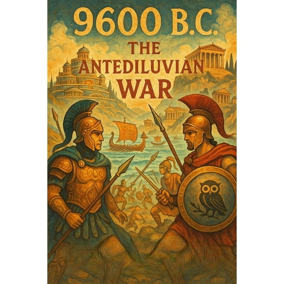 Mysteries of the Past 9600 B.C.: The Antediluvian War: A Mythic Epic of Atlantis, Ancient Athens, and the Clash of Civilizations, (Paperback)