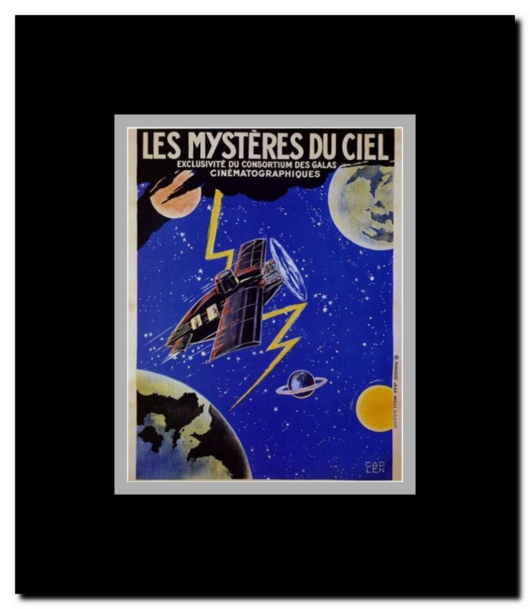 Mysteries of the Sky Framed Movie Poster