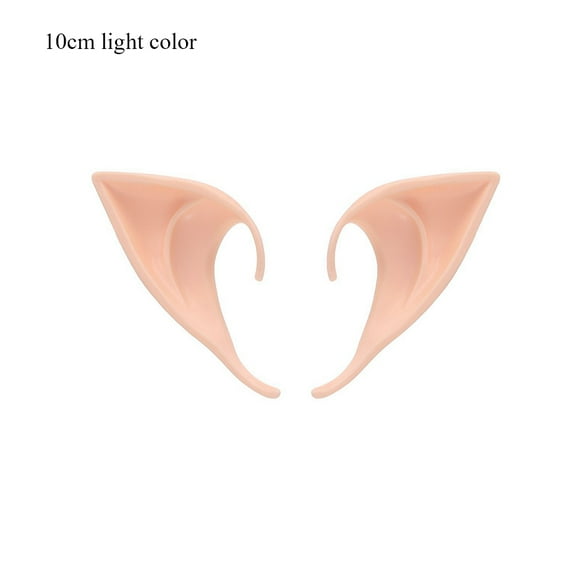Mysterious Angel Elf Ears Latex Ears for Fairy Cosplay Costume Accessories Halloween Decoration Photo Props Adult Kids Toys