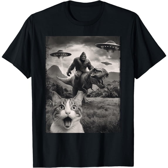 Mysterious Animals Funny AI Generated Meme Fantasy Joke T-Shirt, Unisex ...