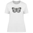 thumbnail image 1 of Mysterious Butterfly Eye Design T-Shirt Women -Image by Shutterstock, Female XX-Large, 1 of 2