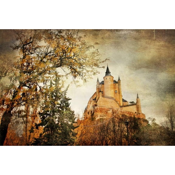 Mysterious Castle Alcazar in Segovia, Spain, Unframed Photographic Print Wall Art by Mauglil Sold by Art.Com