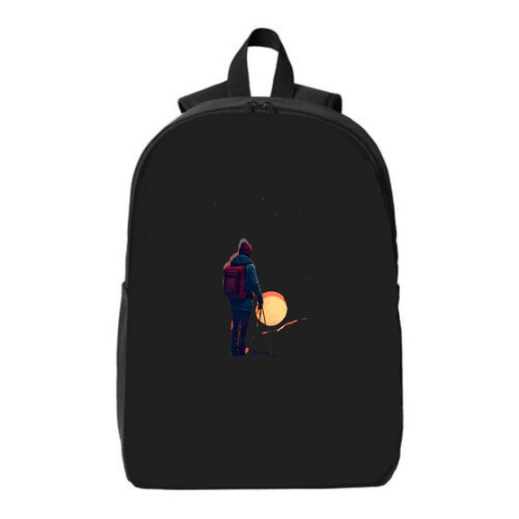 Mysterious Celestial Design Laptop Backpack for College & Travel - Fits 15 " Laptop & iPad Unisex Stylish & Functional