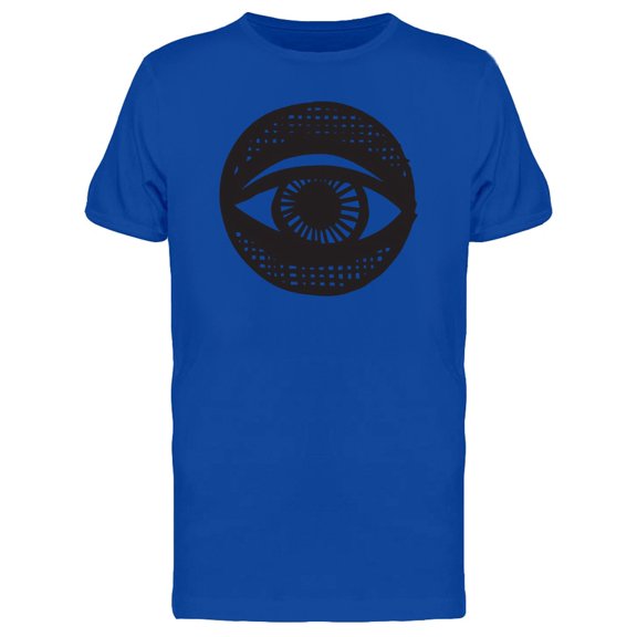 Mysterious Eye Brush Art T-Shirt Men -Image by Shutterstock, Male Large