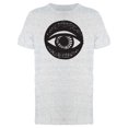 thumbnail image 1 of Mysterious Eye Brush Art T-Shirt Men -Image by Shutterstock, Male Large, 1 of 2