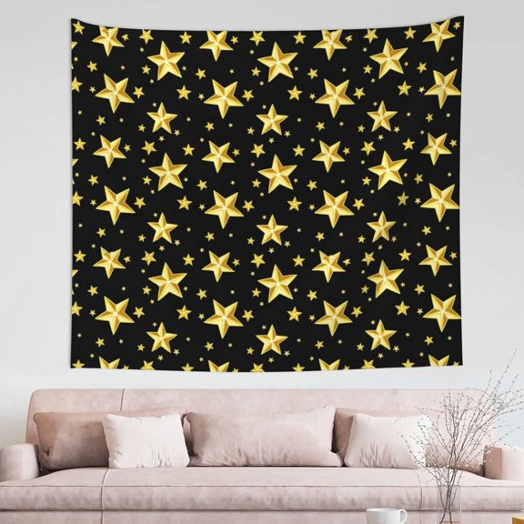 Mysterious Galaxy Tapestry Wall Tapestry Large Tapestry Universe Background Star Tapestry Wall Hanging (51inx60in)