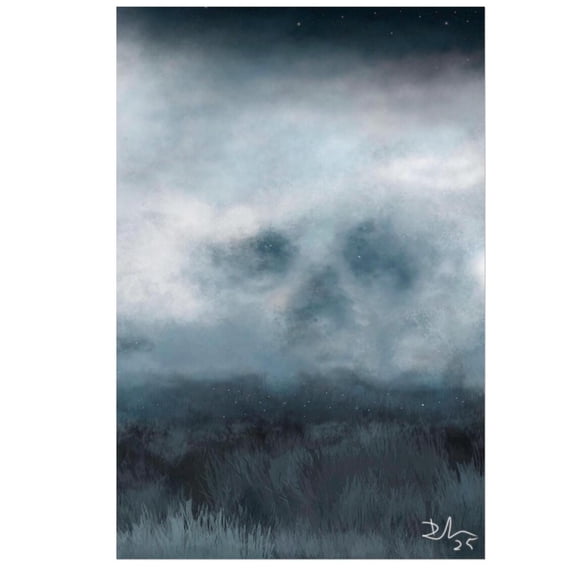 Mysterious Gothic Landscape Wall Decor