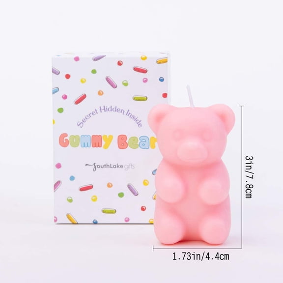 Southlake gifts Gummy Bear Soy Wax Novelty Candle