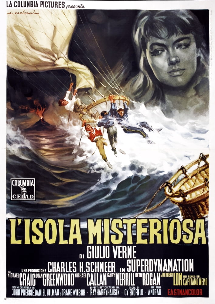 Mysterious Island Canvas Art - (11 x 17)
