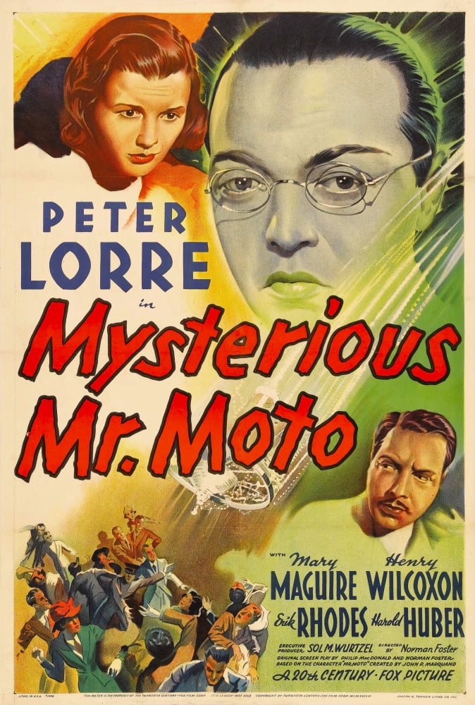 Mysterious Mr Moto Canvas Art - (24 x 36)