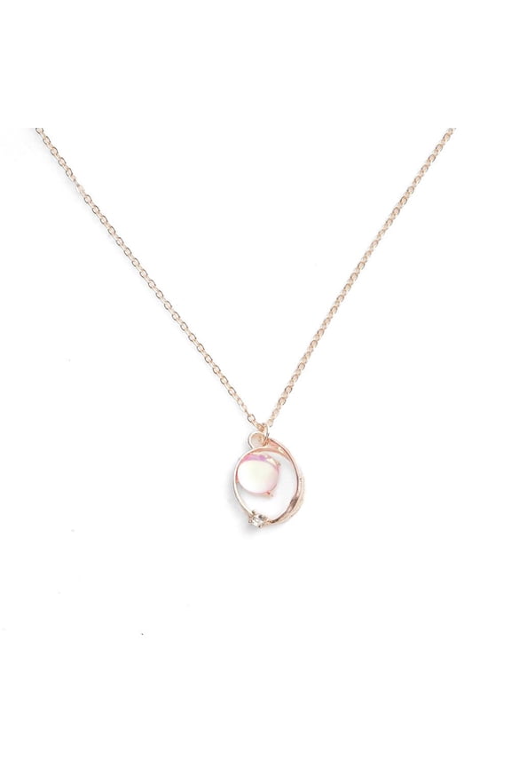 Mysterious Planets Meteors Pendant Ocean Blue & Orange Red May Luck with You F9