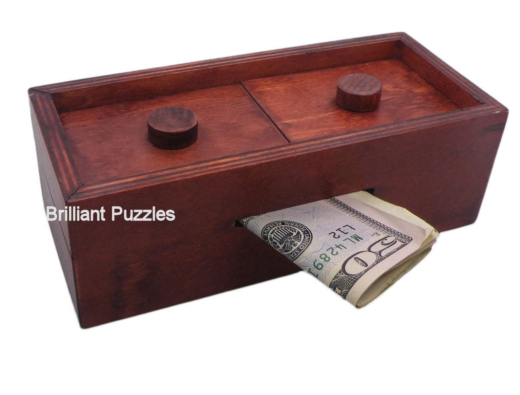 Mysterious Puzzle Box No. 3 Money Gift Trick Box