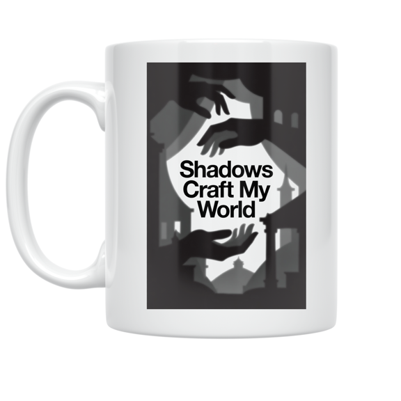 Mysterious Shadow Art - Shadow Craft Enthusiast - 11 oz Ceramic Coffee Mug