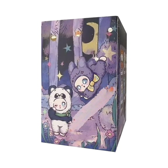 Mystery Blind Box Plush Collectible Figure, Ragbear Clinic Series Liila V2 S Zoo, 1 Random Surprise Design Limited Edition Swap Trade Display