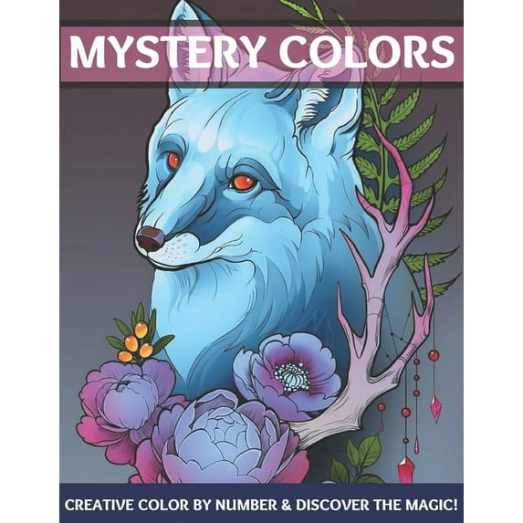Mystery Colors: Creative Color by Number and Discover the Magic, (Paperback)
