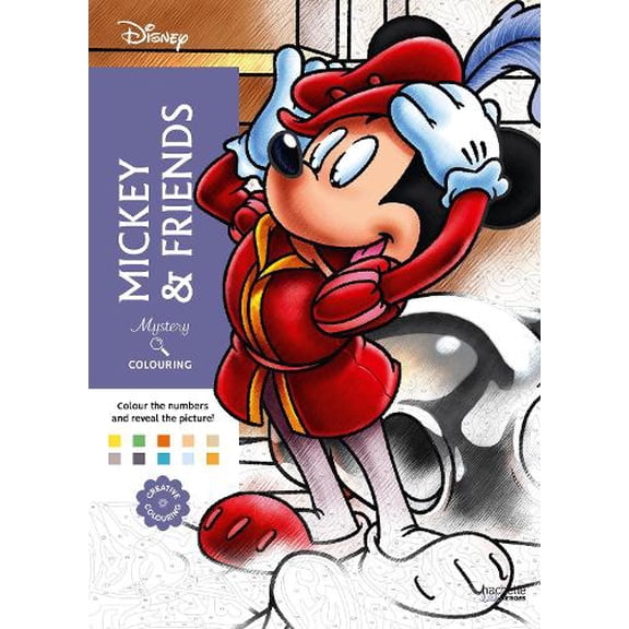Jermy Mariez Mystery Colouring - Mickey & Friends (Paperback)