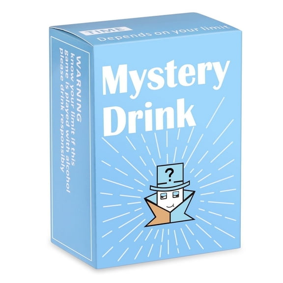 Mystery Drink Party Drinking Games for Hilarious Game Nights & Parties-Scratch Off The Mystery & Enjoy Easy, Fun Gameplay