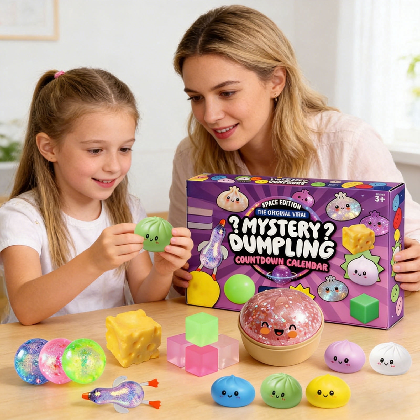 Mystery Dumpling Advent Countdown Calendar, 2026 New Squashing Bun