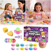 Mystery Dumpling Squishy Advent Calendar 2026, 24 Days Christmas Countdown Blind Box, Pack of Random Bao Bun Squeeze Toys, Sensory Stress Relief Fidget Set Crazy Gifts for Fun