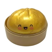 Mystery Dumpling Squishys Toys, Giant Steamed Bun Stress Relief Fidget Ball for Daily Office & At Home
