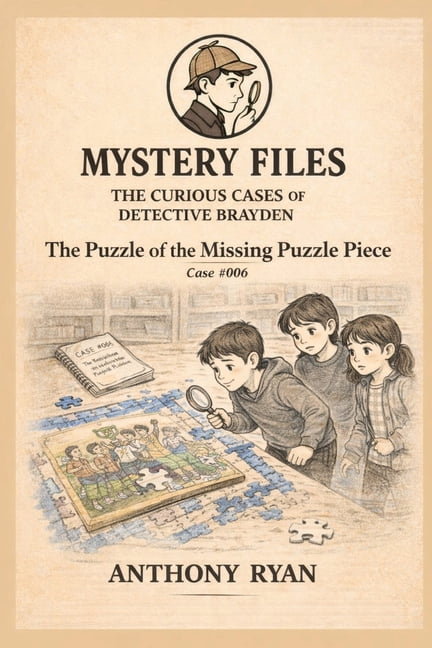 Mystery Files: The Curious Cases of Dete The Puzzle of the Missing Puzzle Piece: Mystery Files: The Curious Cases of Detective Brayden - Case #006, Book 6, (Paperback)